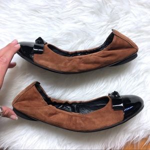 Paul Green | Nellie Suede Cap Toe Ballet Flat